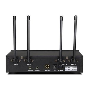 Professional Dynamic Handheld <b>Microphone</b> for Live Performance BT Echo <b>Wireless</b> UHF 4 Channels Style Headset - Product Image 5