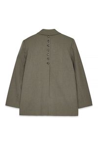 OEM-su misura-all'ingrosso-di elegante blazer monopetto da <span class=keywords><strong>donna</strong></span> da ufficio personalizzato per <span class=keywords><strong>donna</strong></span> abito <span class=keywords><strong>oversize</strong></span> - Product Image 6