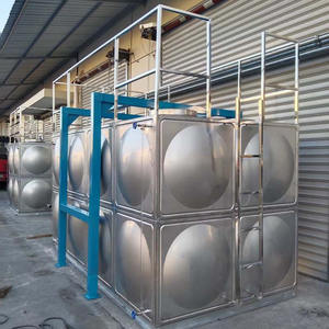 Tanque de Agua Personalizable de Acero Inoxidable de 10,000 Litros, Tanque Duradero de Acero Inoxidable 304 para 2000 Litros - Product Image 4