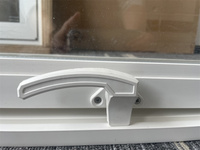 Fenêtres à trémie en vinyle pour sous-sol Fenêtre d'auvent en pvc en verre isolé à double volet avec écran