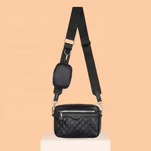 New Style Fashion Simple Shoulder Handbag Mother Bag Three-piece Set Purses And Handbags Luxury Women Package Pu Single Square