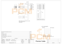 Connecteur de bornier RJ12 vers 6 broches, adaptateur RJ12 6P6C tête cristalline vers prise mâle 6 broches, câble d'extension sans soudure