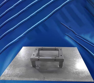 Base de treillis en acier lestée pour les toiles de fond d'exposition et de publicité, plaque de support de treillis de scène intérieure avec pied de fixation - Product Image 6