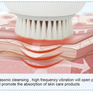 ผลิตภัณฑ์ยอดนิยม เครื่องมือความงามสำหรับผู้หญิง อัลตราโซนิกดูแลผิวหน้า แปรงทำความสะอาดผิวหน้าแบบโซนิคไฟฟ้าแบบมือถือ - Product Image 3