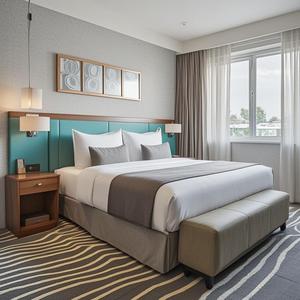 Furnitur kayu melamin kustomisasi sederhana Modern untuk kamar tidur ruang tamu Villa-furnitur Modular <span class=keywords><strong>Hotel</strong></span> lainnya