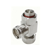 Hochfrequenz 4,3/10 Stecker zu Buchse zu Stecker HF-Stecker Mini Din Verlust armer Koaxial adapter
