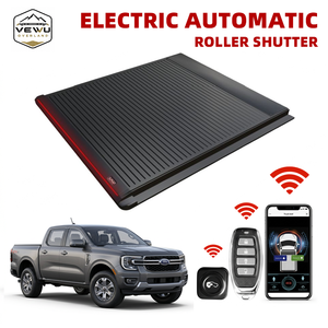 Cubierta Retráctil Eléctrica para Camioneta <span class=keywords><strong>Ford</strong></span> <span class=keywords><strong>Ranger</strong></span> Raptor <span class=keywords><strong>Wildtrak</strong></span> 2012-2026, Impermeable, de Aleación de Aluminio, Tipo Persiana Enrollable - Product Image 1