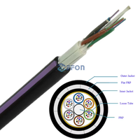 Cable de Fibra Óptica Aéreo ADSS 100M 24 Núcleos G652d SM Fibra Óptica FTTH Drop 48FO Rollo de 4KM 15KM Mini ASU Proveedor de Cable de 12 Núcleos