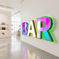 Enseigne LED 3D Illusion Extérieure Zhilin, Panneau Publicitaire Coloré Effet Abysse, Taille Personnalisée, Étanche IP65, pour Magasin de Cigarettes Électroniques ou Affichage de Porte, avec CE RoHS