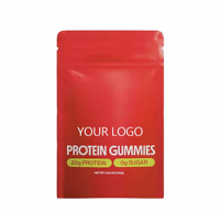 Vente directe d'usine OEM & ODM Supplément gommeux multi-vitamines et protéines Gommes 60Gummies/bouteille Gummies protéinés