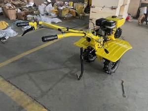 Lightweight 7HP Four-wheel Drive <b>Gasoline</b> Garden Tractor Wheel Tractor Micro Tiller for Easy Maneuvering in Tight Spaces - Product Image 6