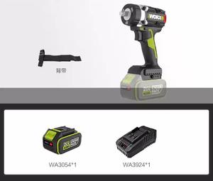 Chiave Elettrica Brushless WORX 700Nm/WU270 <span class=keywords><strong>Avvitatore</strong></span> <span class=keywords><strong>a</strong></span> <span class=keywords><strong>Impulsi</strong></span> con Grande Coppia e Batteria agli Ioni di Litio - Product Image 3