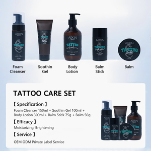 AiXin Private Label Ensemble complet de fournitures pour une guérison rapide Amélioration de la couleur Hydratation Meilleur rapport qualité/prix Kit de postcure pour <span class=keywords><strong>tatouage</strong></span> - Product Image 4