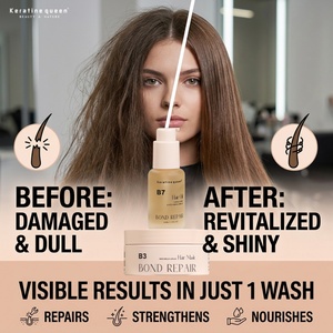 Champú Reparador Sin Sulfatos de Marca Privada de 300 ml, Limpieza Diaria, Inicia la Reparación de Enlaces, Reduce la Rotura en un 98% - Product Image 4