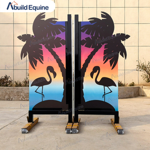 Abuild AB Equine Products: Ala per Salto Ostacoli Equestri con Design Personalizzato, Materiale in Alluminio, Dimensioni 170x60cm, Leggera e Facile da Installare - Product Image 5