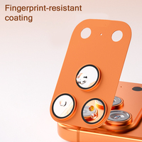 Film protecteur d'objectif d'appareil photo de haute qualité pour iPhone 17 Pro Max, en verre mat résistant aux rayures, pour iPhone 17 Air