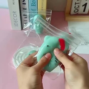 Độc Đáo Vui Wacky Màu Xanh Lá Cây Người Ngoài Hành Tinh Đầu Tpr Squishy Đồ Chơi Căng Thẳng Cứu Trợ Món Quà Sáng Tạo-Pop Nổi Mụn-Cho Trẻ Em Người Lớn Taba Squishy Đồ Chơi - Product Image 6