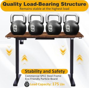 Trung quốc sản xuất thiết kế hiện đại thông minh nội thất văn phòng điện Chiều cao có thể điều chỉnh thường vụ bảng bàn cho máy tính sử dụng - Product Image 3