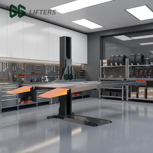 ระบบการจัดเก็บเสาเดียวที่จอดรถระบบกลไกการยก2ชั้นระบบที่จอดรถบ้านสำหรับรถยนต์ที่จอดรถ - Product Image 1