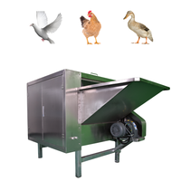 Machine d'abattage de volailles de petite capacité / Machine automatique tout-en-un pour échaudage et plumeage de poulets