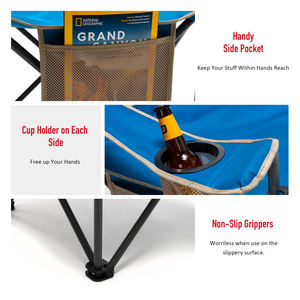 مستودع الولايات المتحدة مخزون كرسي أشعة الشمس Pliante التخييم انعدام الجاذبية كرسي التخييم - Product Image 6