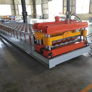 Mesin Pembentuk Atap Logam Berlapis Ganda Mesin Roll Forming - Product Image 1