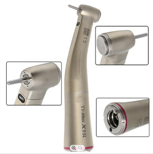 Equipo Quirúrgico Dental: Contra-ángulo Rojo Multiplicador 1:5 con Fibra Óptica para Motor Eléctrico - Product Image 5