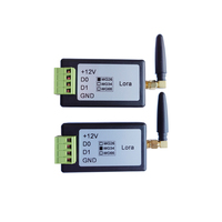 Convertisseur de transmission de données sans fil Wiegand LoRa WST-WG2LORA 1000M DC5V 433MHz Transmission bidirectionnelle Alimentation externe 9-24V