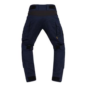 Uniformes tactiques d'entraînement en polyester bleu pour hommes, équipement de défense personnelle - Product Image 4