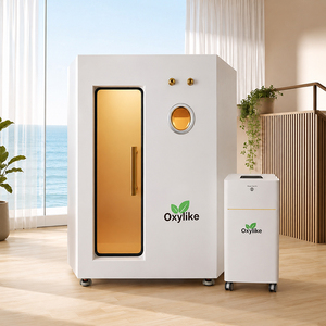 Chambre hyperbare à oxygène à coque rigide pour une personne, modèle 2027 Top Oxylike OLH-1-S2 1.5ATA, idéale pour les hôtels, les spas et la relaxation. - Product Image 1