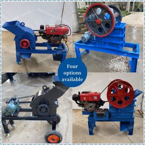 Máquina Trituradora de Piedra Móvil en Oferta, Trituradora de Piedra Pequeña, Máquina para Triturar Granito, Piedra Caliza y Ladrillo para Cantera - Product Image 4