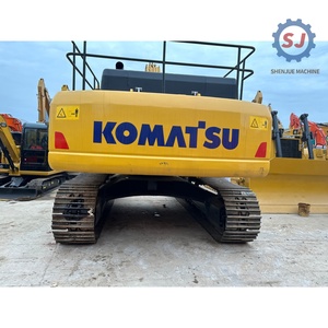 Excavatrice hydraulique Komatsu PC400 40t d'occasion du Japon - Moteur d'origine, faible nombre d'heures et bon état, en vente, prête à être expédiée - Product Image 4