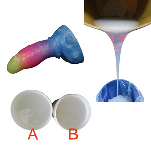 Yijiasan Silicone liquide à polymérisation par addition, super souple, faible dureté Shore OO 30, pour la fabrication de vagins, de jouets sexuels, de pénis, de dildos et de poupées pour adultes - Product Image 2
