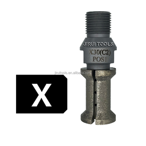 Werks großhandel Diamant-CNC-Profil ier <span class=keywords><strong>bits</strong></span> für Granit-Marmor-X-förmige CNC-Profil räder zum Abschneiden und Polieren von kleinem Radius - Product Image 1