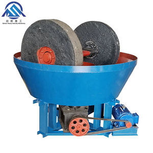 <span class=keywords><strong>Precio</strong></span> de fábrica, equipo de minería de oro a pequeña escala, máquina trituradora de piedra de oro, molino de bandeja húmeda de - Product Image 1