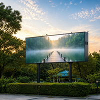 Pantalla LED para Publicidad Exterior Comercial, P4.4, P5.7, P6.67, P8, P10, Pantalla LED de Video Personalizada para Exteriores