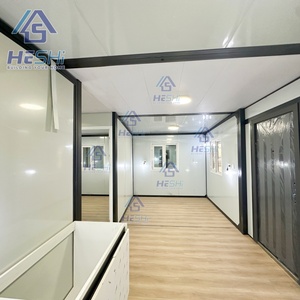บ้านสำเร็จรูปแบบขยายได้มาตรฐานท้องถิ่น ขนาด 40 ฟุต 20 ฟุต 1 2 3 4 5 ห้องนอน พร้อมสวน ราคาบ้านเคลื่อนที่แบบเคบิน - Product Image 2