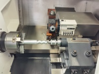 Taiwan TCK5052/75 CNC lit incliné 8/10 pouces mandrin hydraulique lit à 30 degrés tour de haute précision