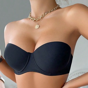 Fabricación <span class=keywords><strong>Push</strong></span> <span class=keywords><strong>up</strong></span> Sujetadores con aros para mujer Ropa de dormir <span class=keywords><strong>sin</strong></span> <span class=keywords><strong>tirantes</strong></span> - Product Image 4