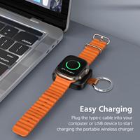 Power Bank Mini Baru 2026 Pengisian Daya Nirkabel Cepat 1500mAh Kapasitas Besar Magnetik Tahan Api Protokol PD untuk IWatch Series