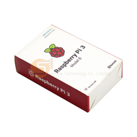 Orijinal Raspberry Pi 3 Model B/B + 3B + Plus, üçüncü nesil Pi A 1.4GHz 64-bit dört çekirdekli Cortex-A53 CPU