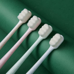 Ecológico cepillo de dientes de paja de <span class=keywords><strong>trigo</strong></span> mango ultra fina 10000 + suave onda muchos de cerdas de nano cepillo de dientes - Product Image 2