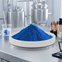 Poudre de cuivre bleue GHK-Cu de haute pureté 99% |   Matière première cosmétique anti-rides CAS 49557-75-7 pour les soins de la peau