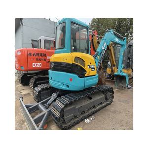 Pelle hydraulique d'occasion Kubota KX155 Mini 5.5 tonnes, pelle sur chenilles d'occasion KX135 KX165, haute qualité - Product Image 1