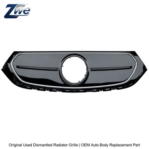 Grille de pare-chocs avant pour <span class=keywords><strong>Mercedes</strong></span> Benz <span class=keywords><strong>EQA</strong></span> H243 <span class=keywords><strong>250</strong></span> 300 350, grille en maille noire brillante, remplacement 2021-2025, homologué 4MATIC Premium - Product Image 1