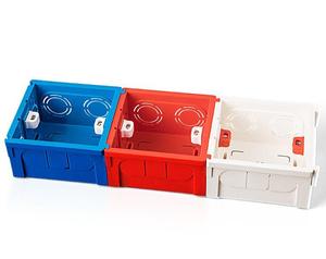 2025 New tường tuôn ra núi PVC 86 Mét 50h điện nối chuyển đổi thiết bị chuyển mạch ổ cắm hộp - Product Image 1