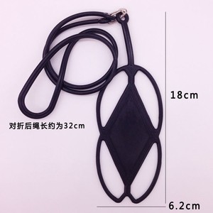 Phổ Silicone dây buộc Clip trường hợp điện thoại bảo vệ Bìa Silicone tay áo lười biếng đàn hồi ngoài trời cổ treo ngực tag điện thoại - Product Image 2