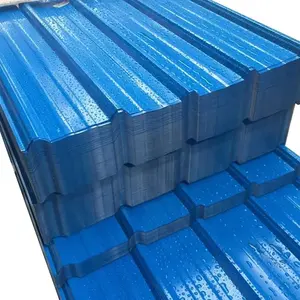 Pengisi daya koil karbon Ppgi kotak-kotak 0.26-0.30MM pelat lembar baja galvanis PPGI bergelombang berwarna berlapis