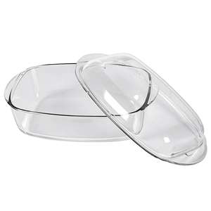 Ajouter au panier Pyrex ESSENTIAL Kasserolle rechteckig Glas 3l + Deckel 1,5l - Product Image 2