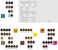 Meilleures ventes de produits colorants pour cheveux Crème professionnelle naturelle à faible teneur en ammoniac pour coloration permanente des cheveux pour salon